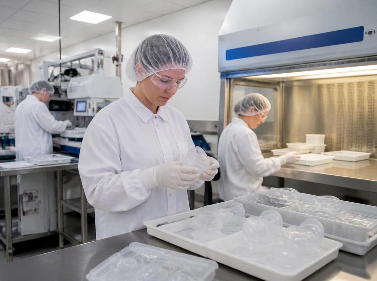 Cleanroom manufacture of medical-grade silicone mouldings by Clinical Polymer Technologies
